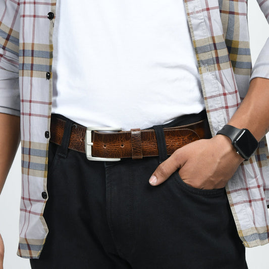 Wildwood Leather Belt by Classy Leather Bags
