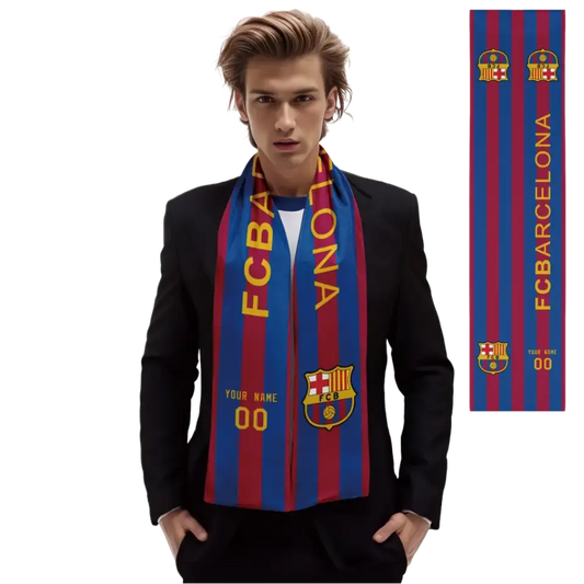 Personalized Crystal Plush Scarf, Custom Trendy Scarf, Warm and Comfort Scarf,PR041-24020015 by PatriotiCustom