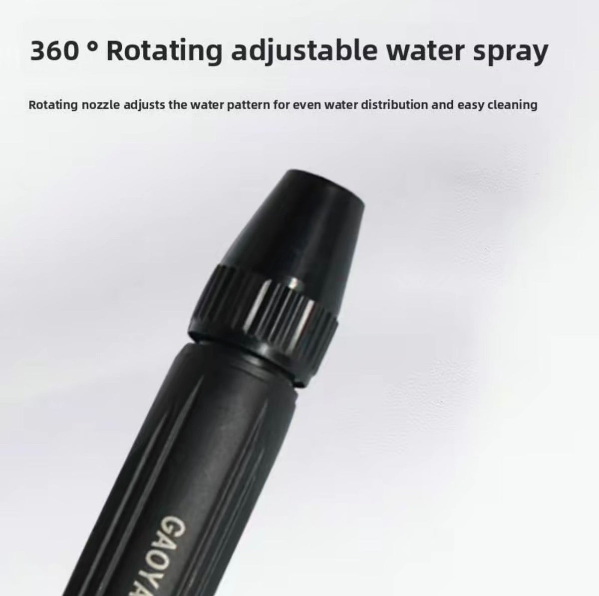HydroBlast Hose Spray Nozzle by V.I.P Digital Presence