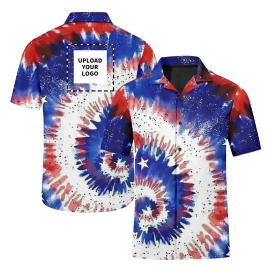Personalized Men's Shirt for 4th of July, Custom Patriotic Shirt, Stylish Men's Shirt, Unique Gift for Independence Day by PatriotiCustom