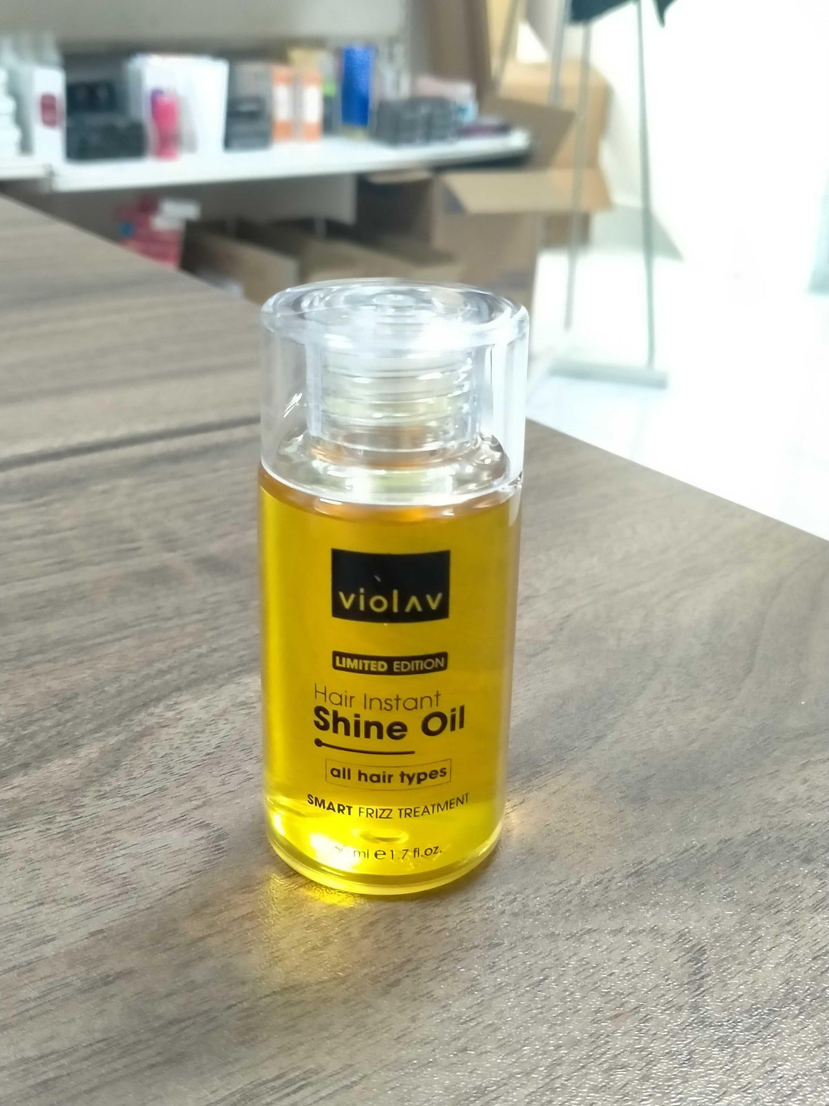 Violav Hair Instant Shine Oil by Beauty Care Bag