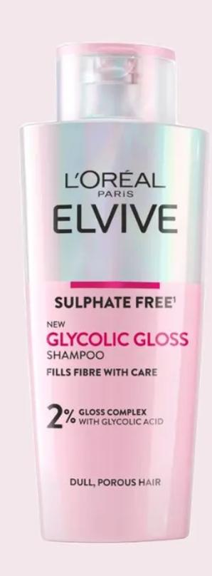 Loreal Paris Elseve Glycolic Gloss 2% Shampoo 200ml by Beauty Care Bag