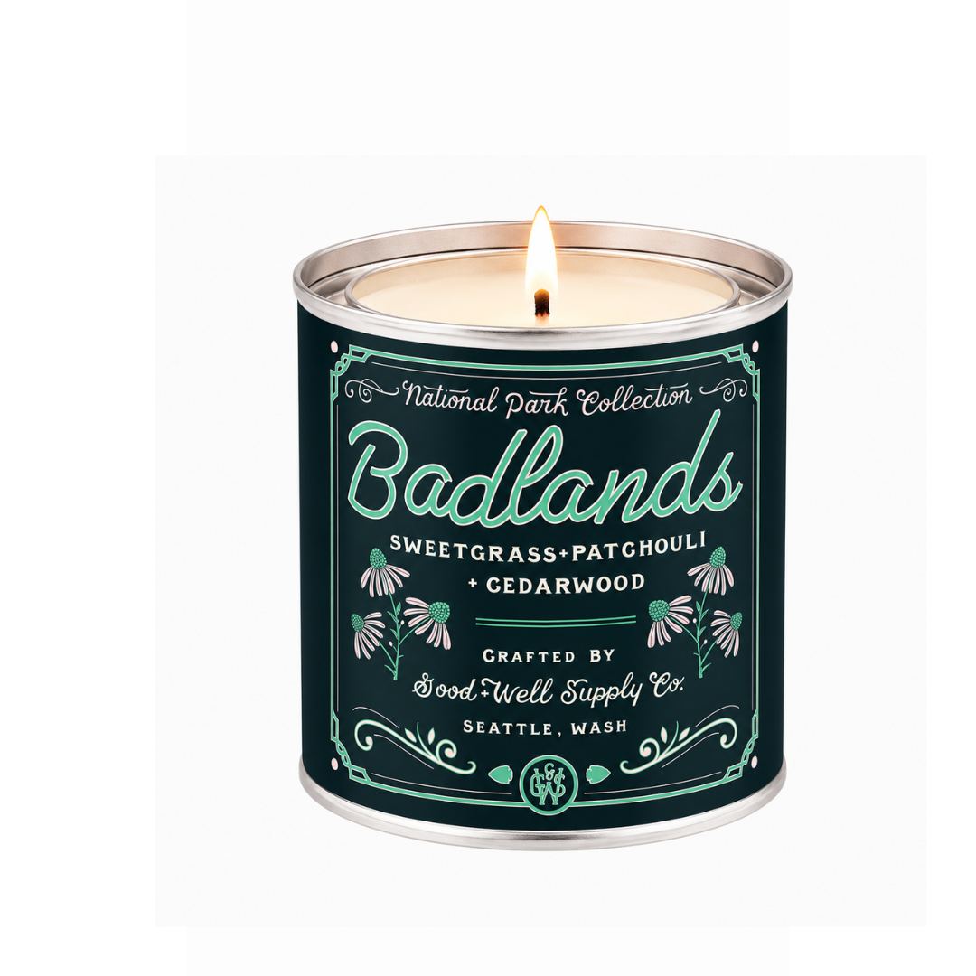 Badlands National Park Candle by Good & Well Supply Co.