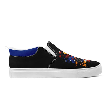 Personalized Patriotic Sneakers, Custom US Flag Shoes, Pride Flag Slip On Shoes by PatriotiCustom
