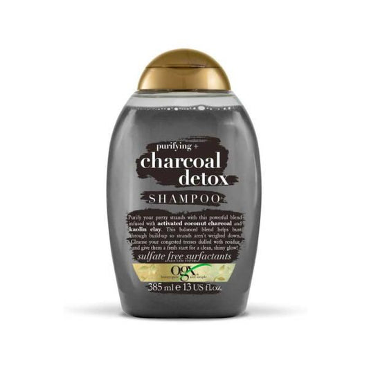 OGX Charcoal Detox Shampoo 385ml - Deep Cleansing for Hair and Scalp Health by Beauty Care Bag
