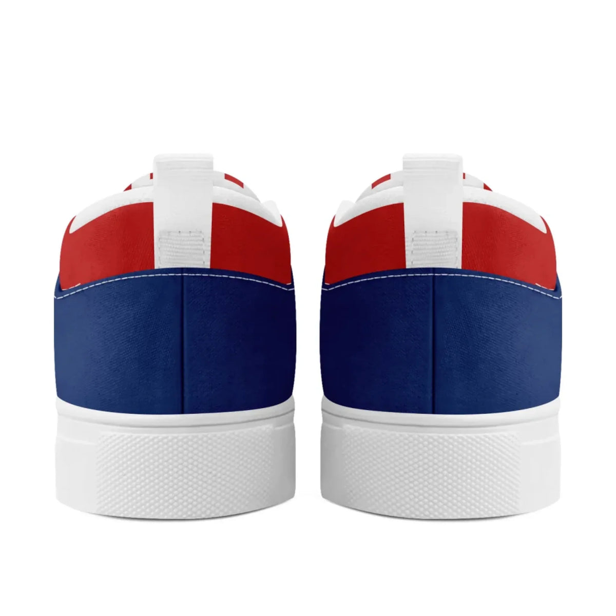 Personalized America Flag Sneakers, Custom Patriotic Slip On Shoes, Pride Unisex Canvas Shoes by PatriotiCustom