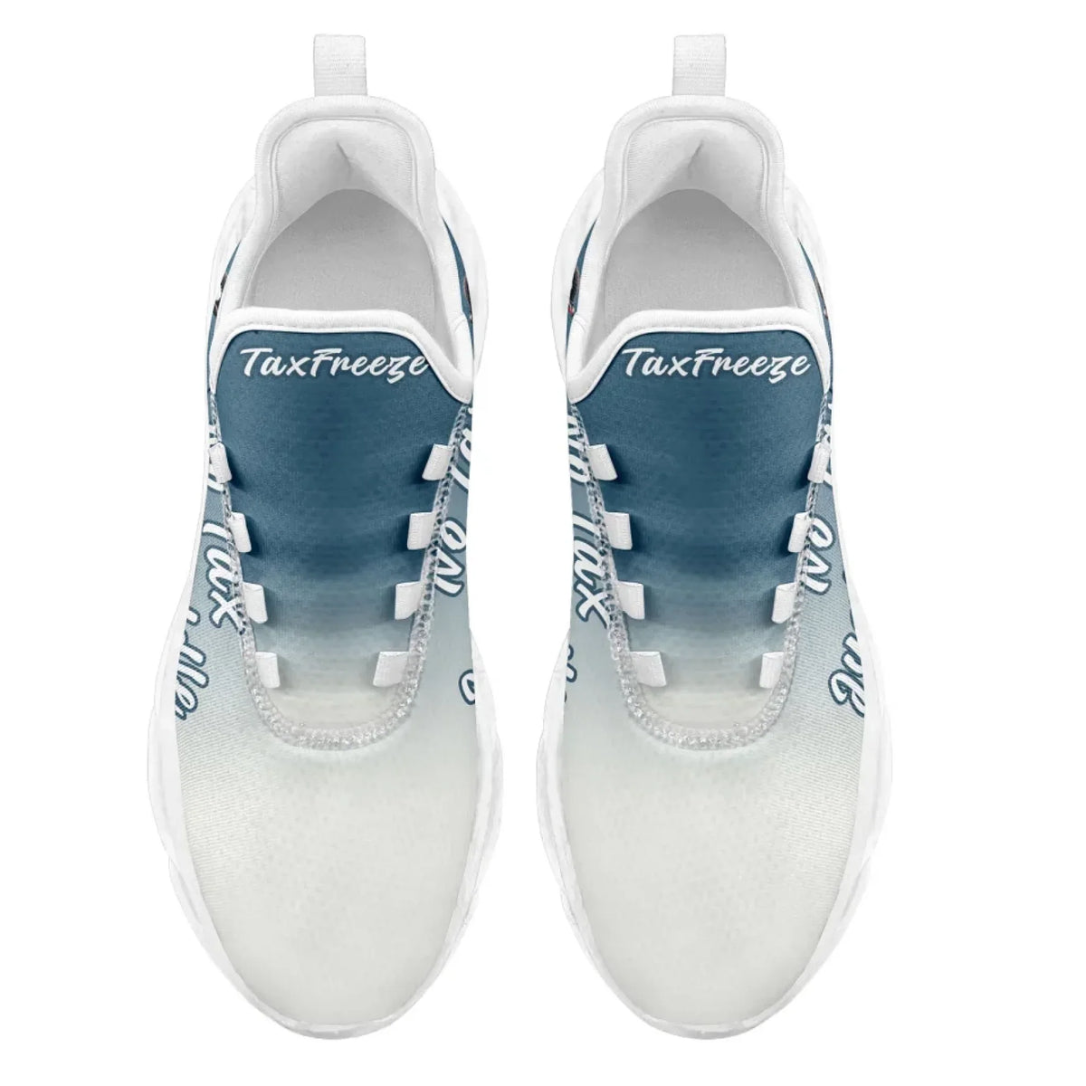 Personalized Tax Penguin Sneakers, Custom Tax Freeze Shoes, Breathable Unisex Shoes by PatriotiCustom