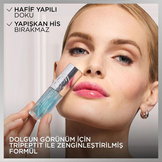 L'Oreal Paris Plump Ambition Hyaluron Lip Oil 113 Icy Blue by Beauty Care Bag