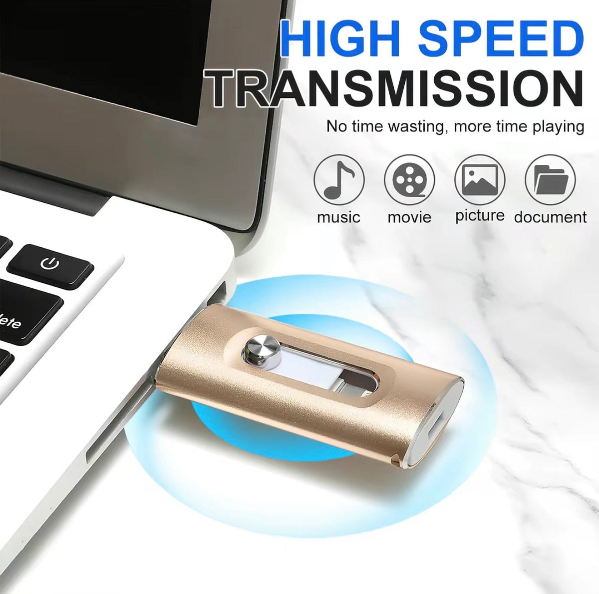 FlexiDrive 4-in-1 Flash Drive by V.I.P Digital Presence