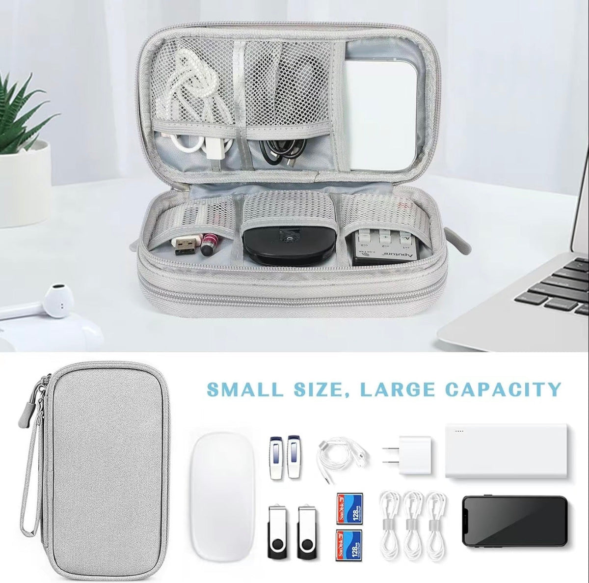 TechNest Travel Organizer Pouch by V.I.P Digital Presence
