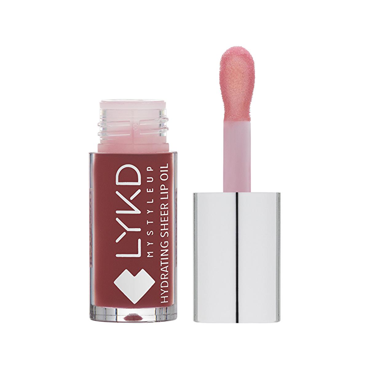 LYKD Pale Pink Lip Oil: Hydrating, Glossy Shine, and Nourishing Lip Treatment for Fuller, Luscious Lips by Beauty Care Bag