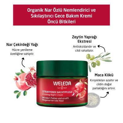 Weleda Organic Pomegranate Night Cream - Anti-Aging Moisturizer for Dry Skin, 1.35 fl oz by Beauty Care Bag