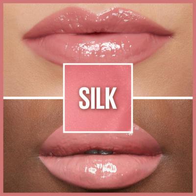 Maybelline Lifter Gloss: Hyaluronic Acid Hydrating Lip Gloss for Plump, Smooth Lips | Non-Sticky Formula - Silk Shade by Beauty Care Bag