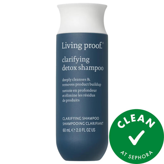 Living Proof clarifying detox shampoo