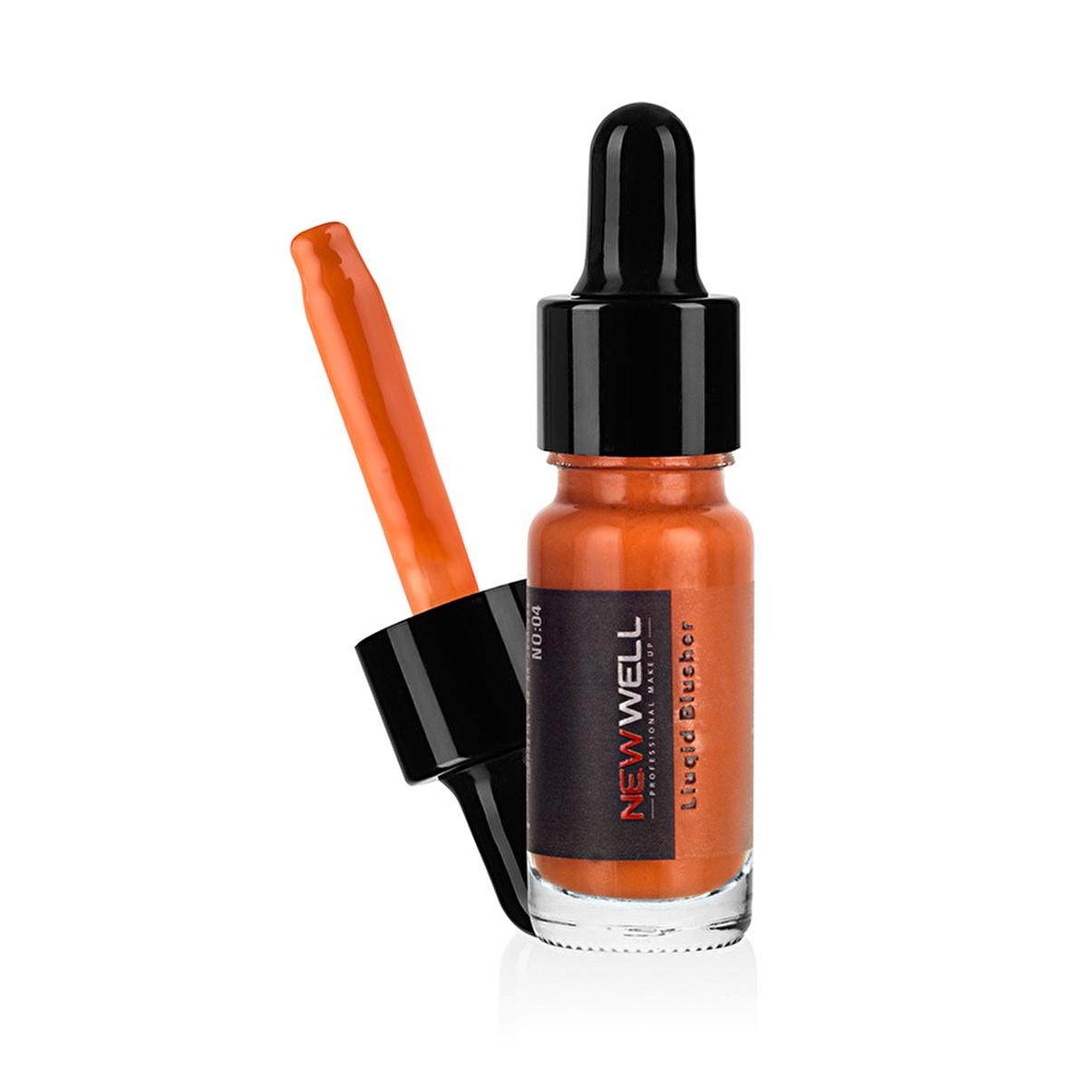 New Well Liquid Blusher - Kremsi Allık for Cheeks with Shimmering Effect by Beauty Care Bag