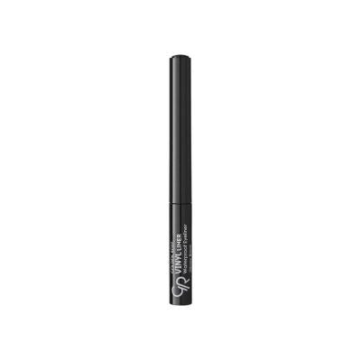 Golden Rose Vinyl Liner: Glossy Black Waterproof Eyeliner - Long Lasting, Smudge-Proof, Intense Color for a Dramatic Eye Look by Beauty Care Bag