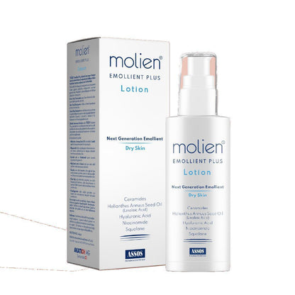 Molien Moisturizing Lotion 100ml - Hydrating Ceramide Skincare for Dry, Sensitive Skin by Beauty Care Bag