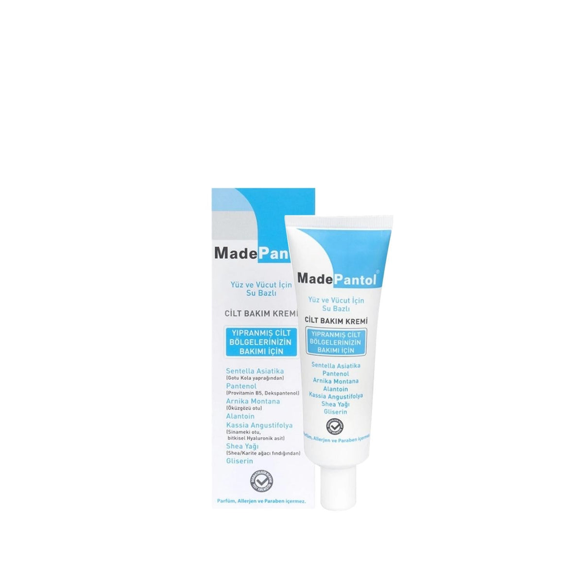 Madepantol water-based moisturizing cream, 50ml