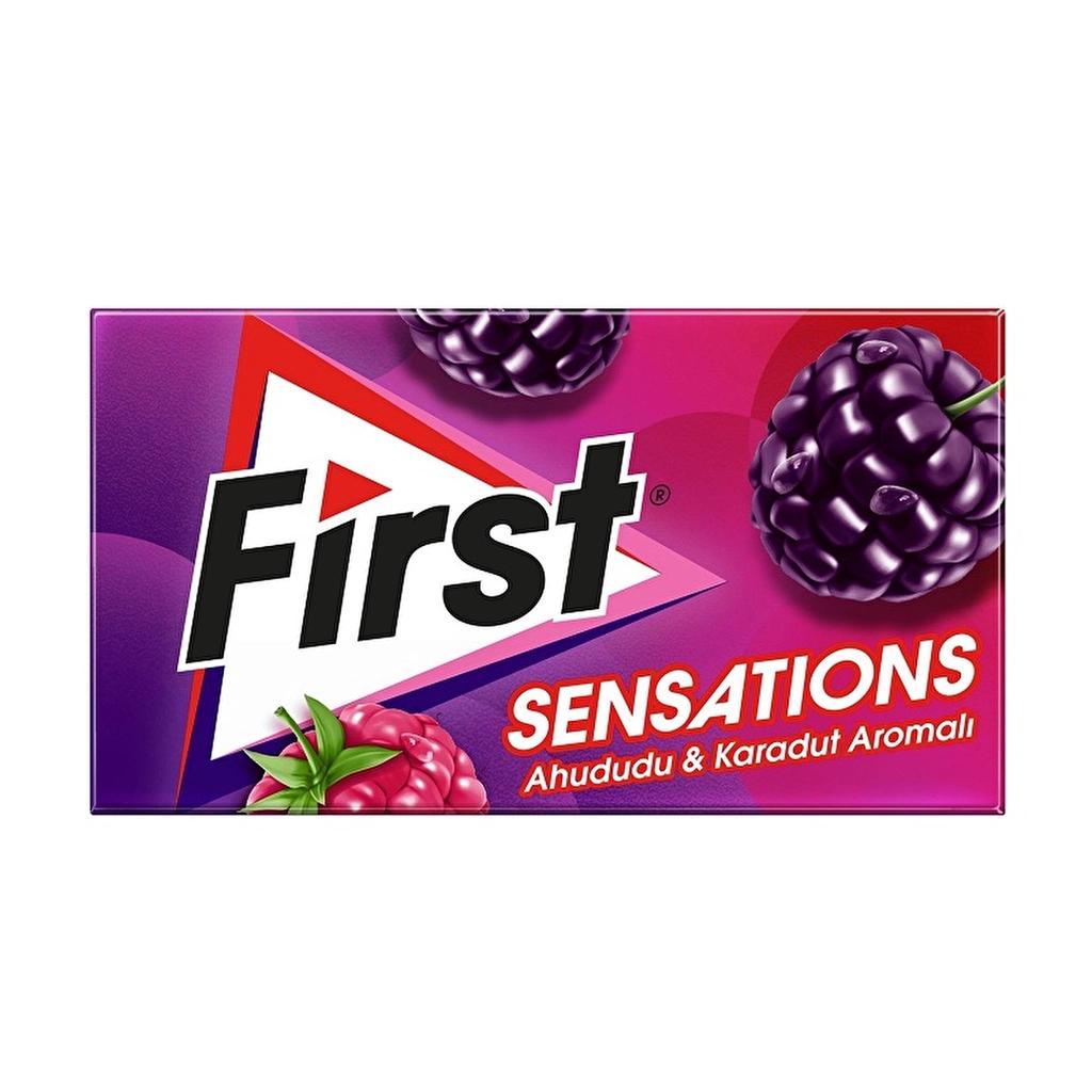 First Sensations Raspberry & Black Mulberry Gum 27g by Beauty Care Bag