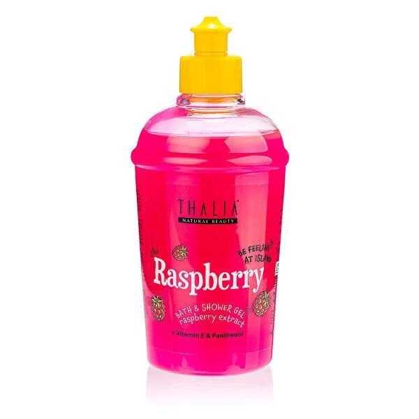 Thalia Raspberry Shower Gel - Vitamin-Rich, Paraben-Free Body Wash for Natural Skincare - 13.53 fl oz by Beauty Care Bag