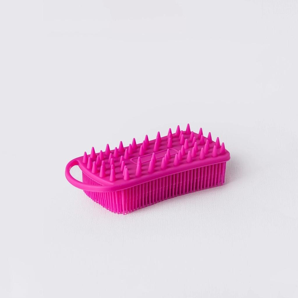 The Bath Bunny Double-Sided Silicone Body Brush 1 pc by Beauty Care Bag