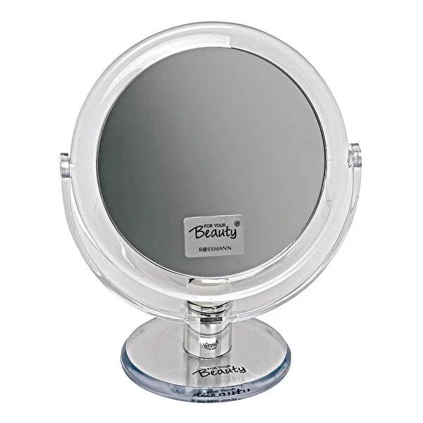 For Your Beauty 3x Magnifying Makeup Mirror - Double Sided, Adjustable Angle, Portable Cosmetic Mirror by Beauty Care Bag
