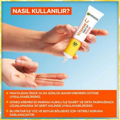 Garnier Vitamin C glow sunscreen, 40 ml – view 9