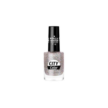 Golden Rose City Color Glitter Nail Lacquer No:301 10.2ml by Beauty Care Bag