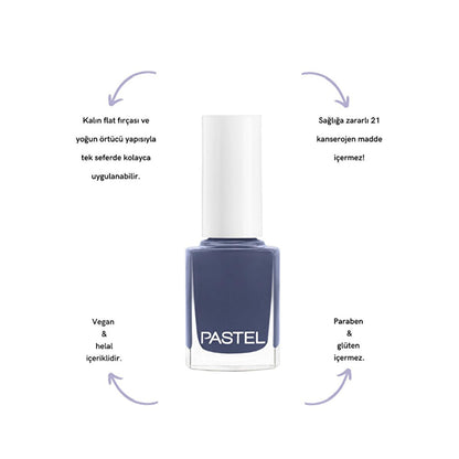 Pastel Nail Polish - Cruelty-Free Vegan Nail Polish in Vibrant Pastel Colors by Beauty Care Bag