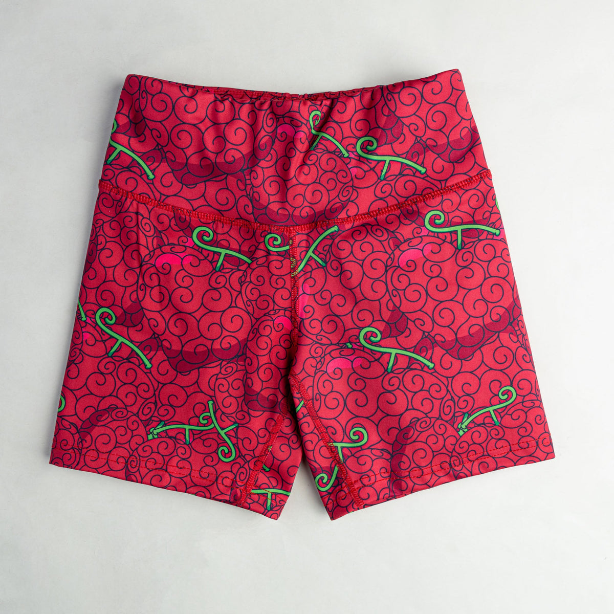 Op Op women's compression shorts with sublimated design