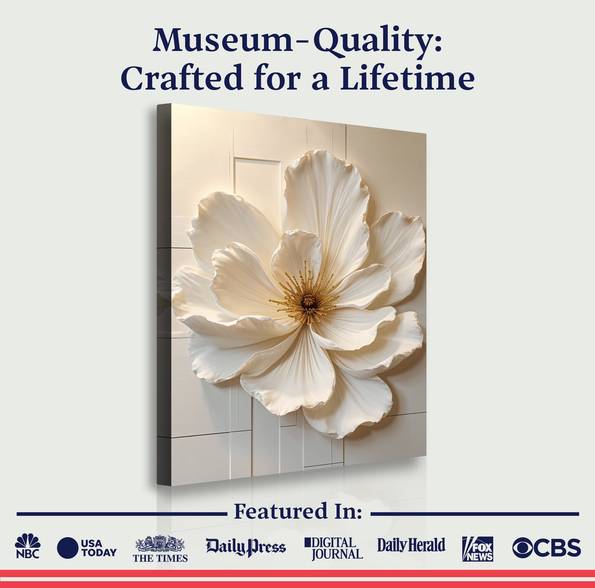 Modern Bloom Essence Wall Art by Tailored Canvases