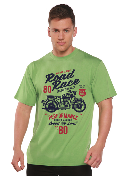 Road Race Motorcycles men's bamboo graphic T-shirt – view 6