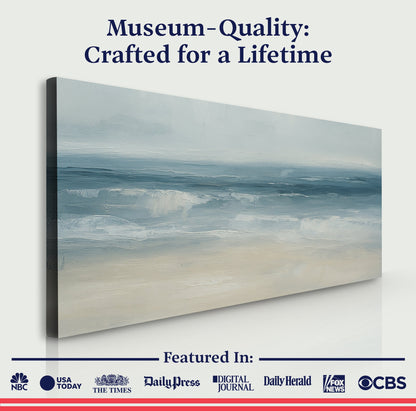 Waterscape Abstract Wall Art IX by Tailored Canvases