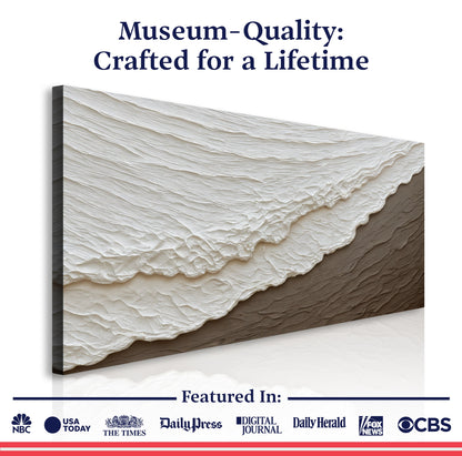 Waves Abstract Wall Art by Tailored Canvases