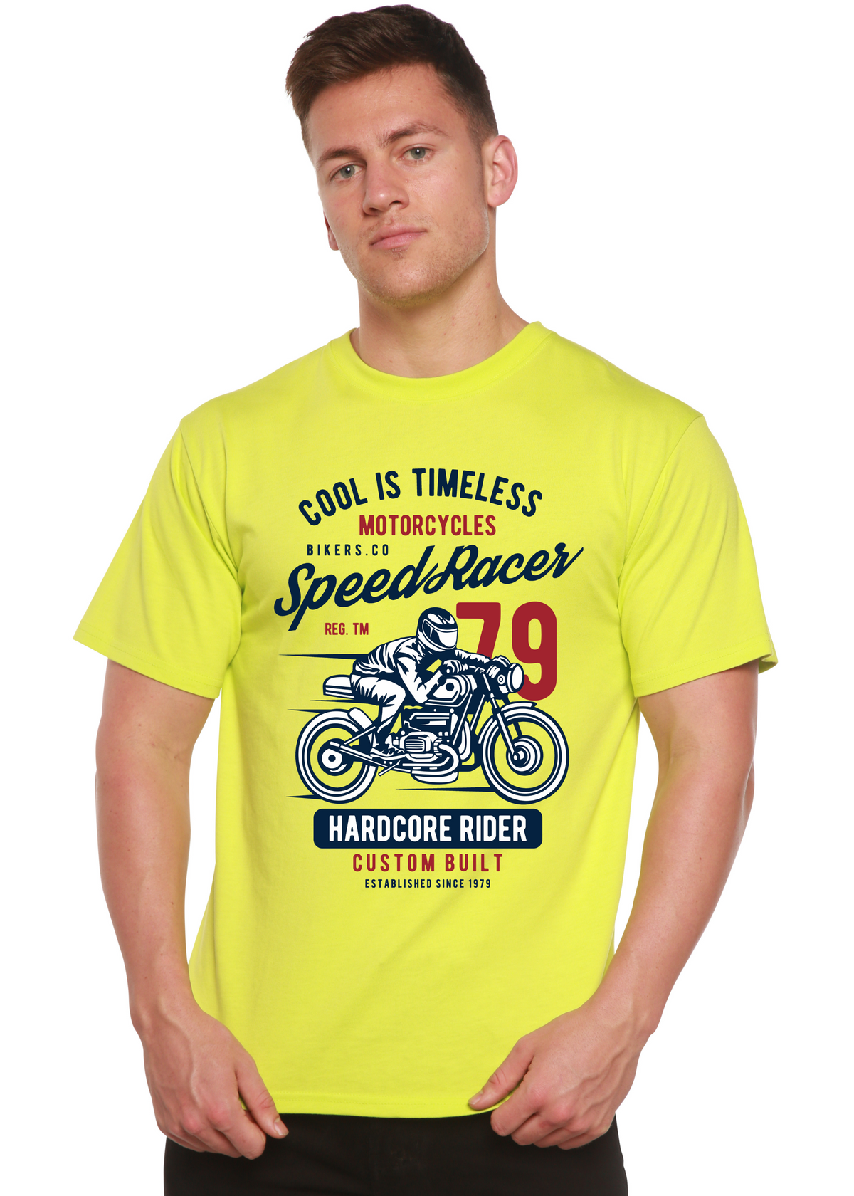 Speed Racer men's bamboo graphic T-shirt – view 2