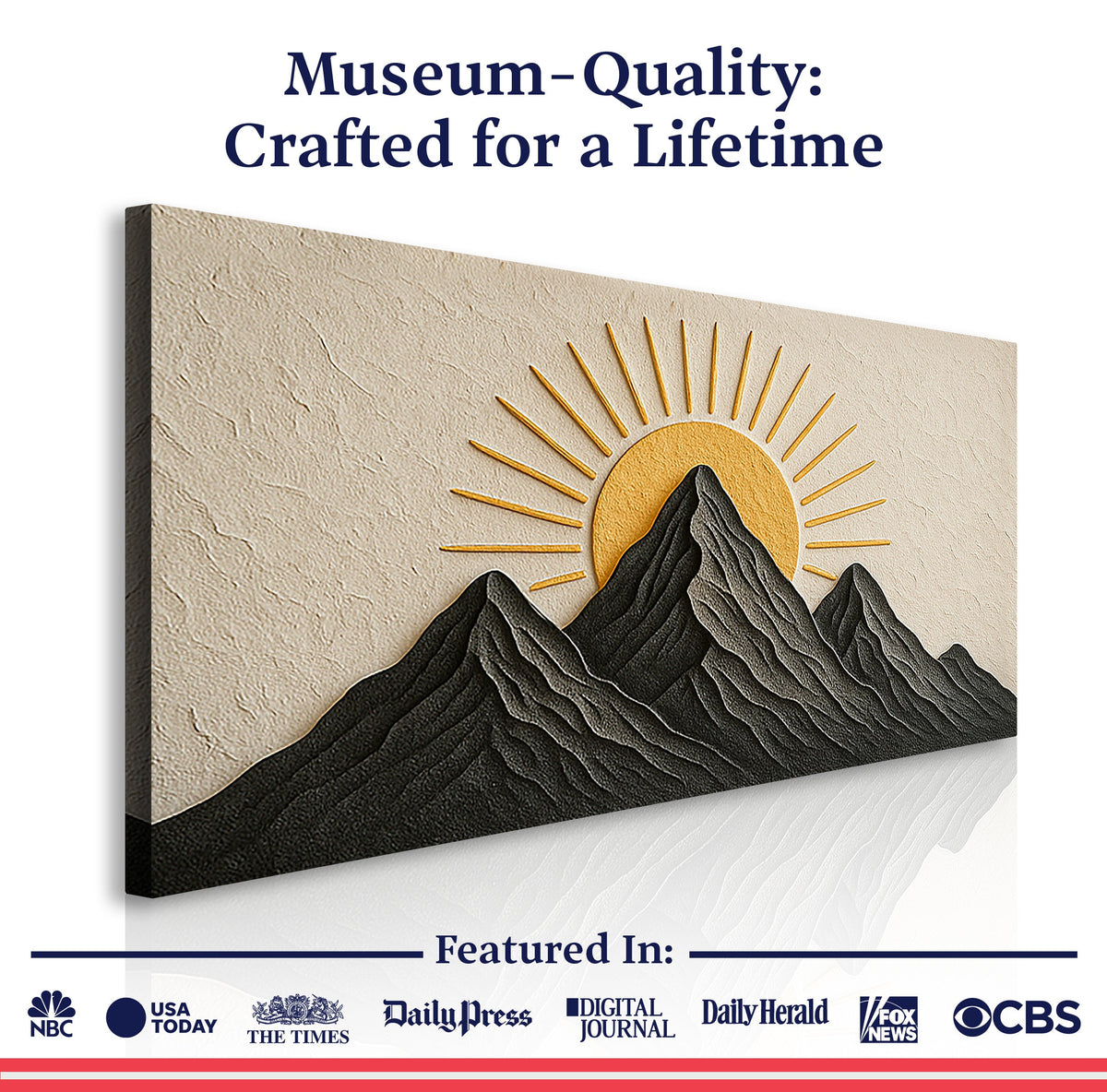 Mountain Majesty Wall Art by Tailored Canvases