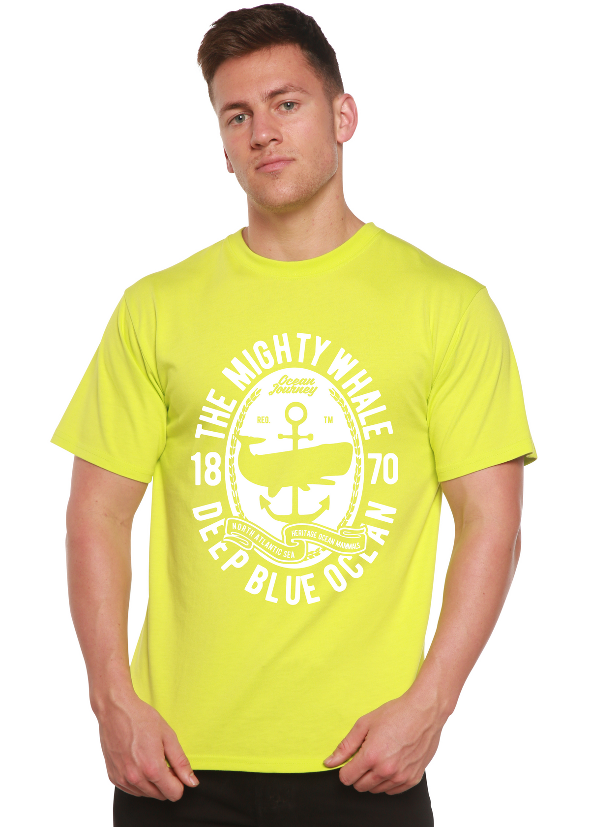 The Mighty men's bamboo graphic T-shirt – view 6