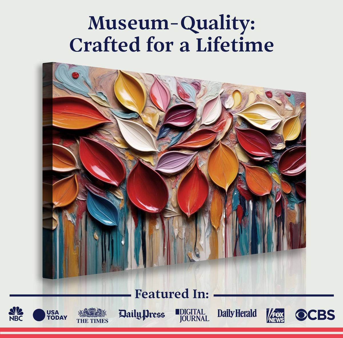 Autumn Rain Wall Art by Tailored Canvases
