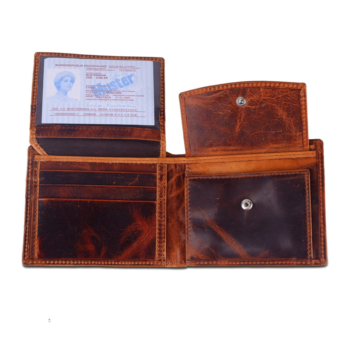 Forster Bi-fold Wallet by Classy Leather Bags