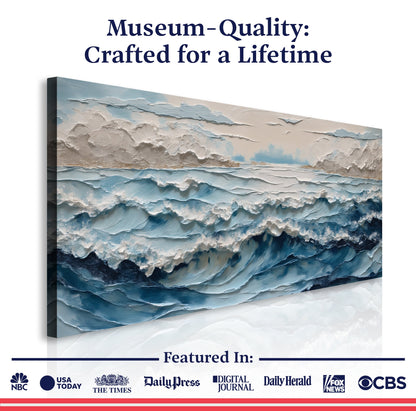 Ocean Embrace Wall Art by Tailored Canvases