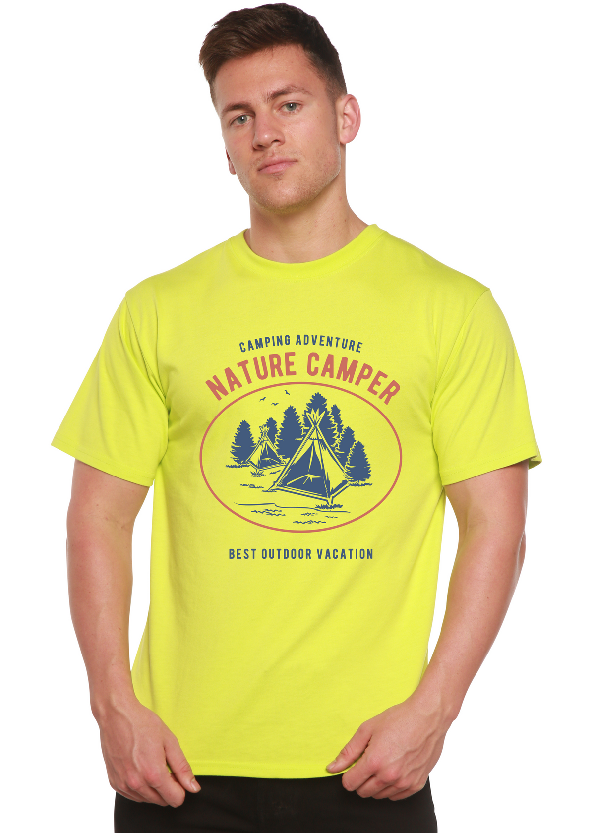 Nature Camper men's bamboo graphic T-shirt – view 3