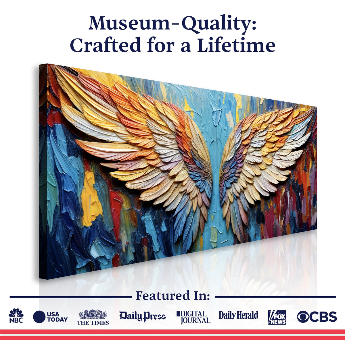 Wings of Hope Wall Art by Tailored Canvases