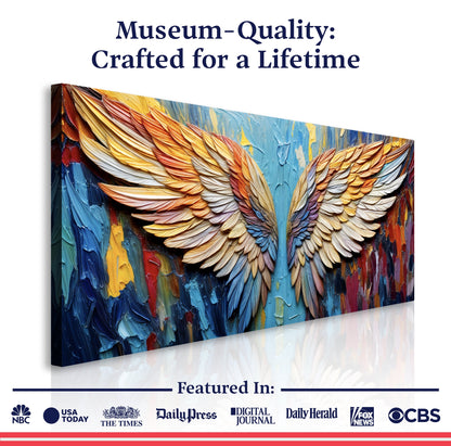 Wings of Hope Wall Art by Tailored Canvases
