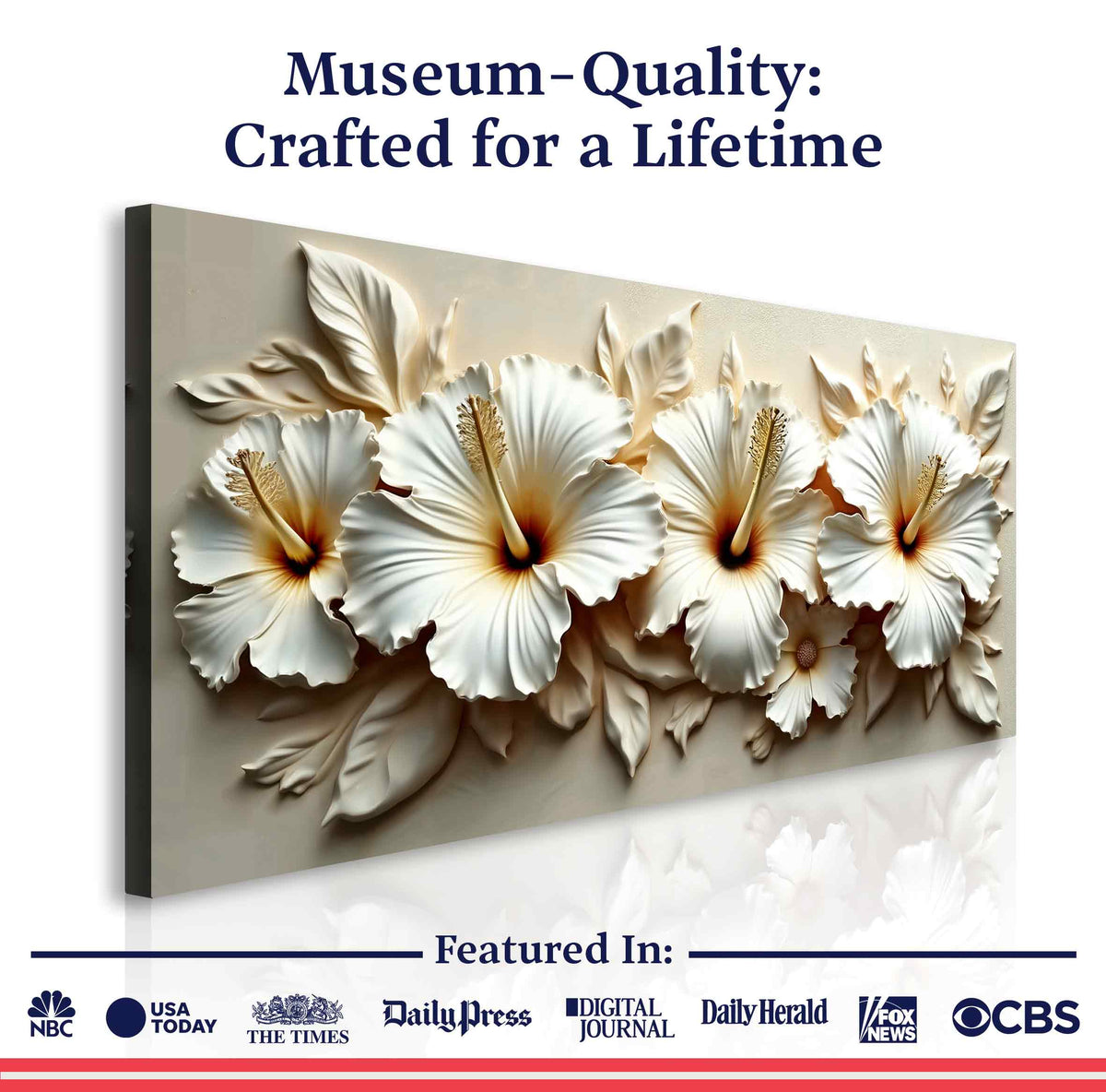 Floral Abstract Wall Art VII by Tailored Canvases