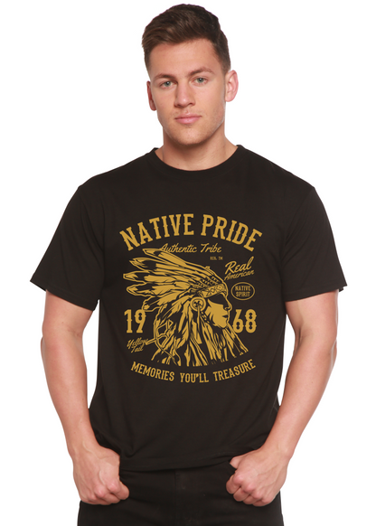 Native Pride men's bamboo graphic T-shirt – view 3
