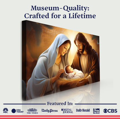 3D Faith Wall Art II canvas by Tailored Canvases, view 6