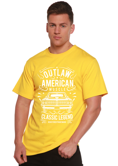 Outlaw American Muscle men's bamboo graphic T-shirt – view 8