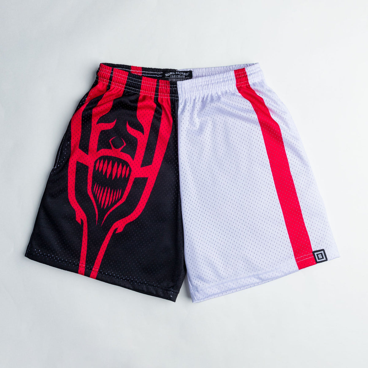 Chad anime mesh shorts with sublimated design