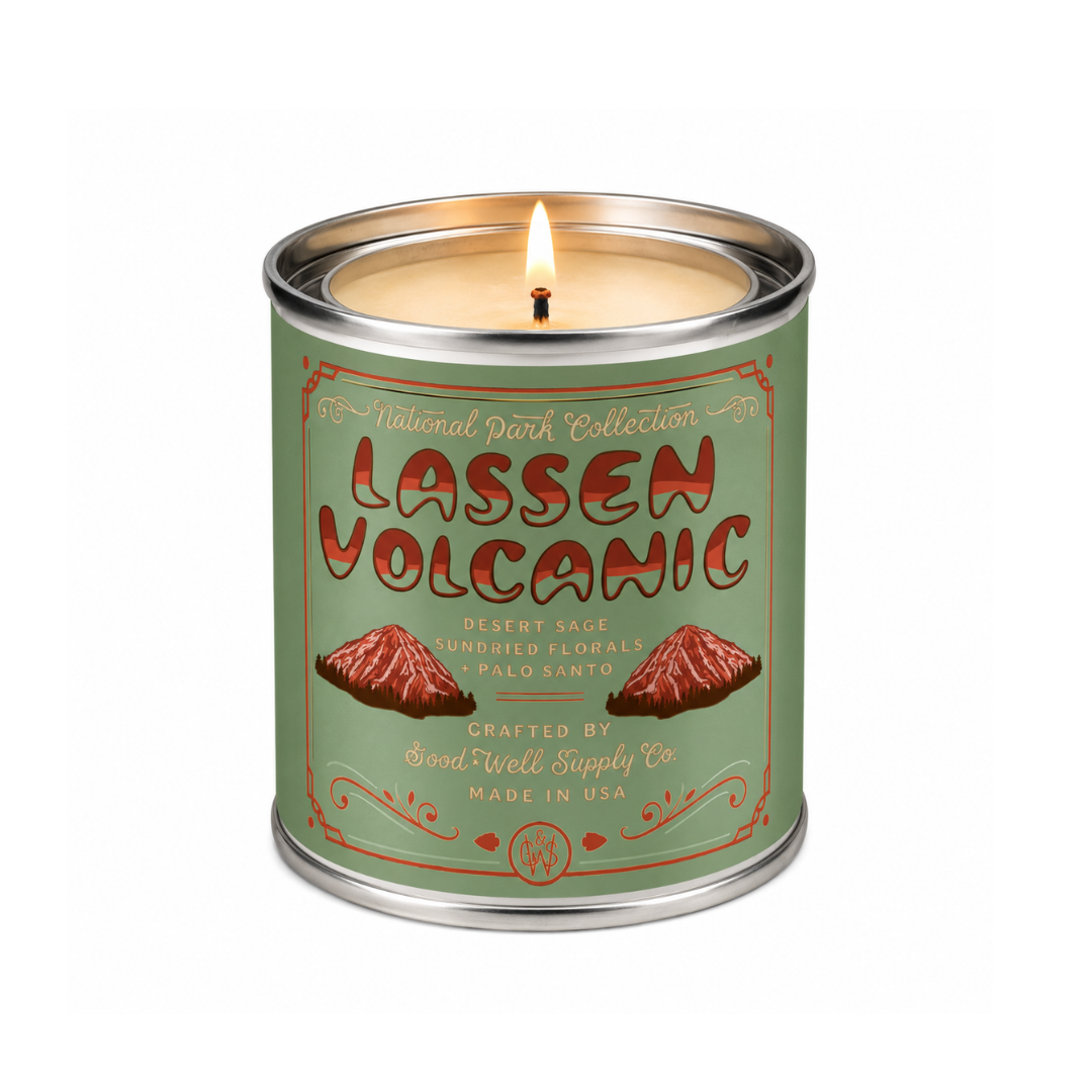 Lassen Volcanic National Park Candle by Good & Well Supply Co.