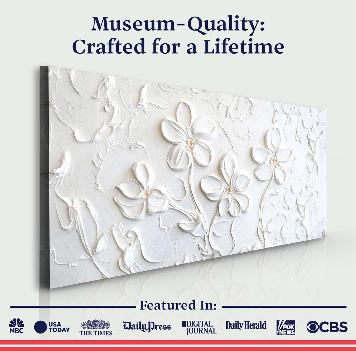 Floral Abstract Wall Art III by Tailored Canvases